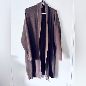 Lillusory Cozy Open-Front Cardigan with Pockets